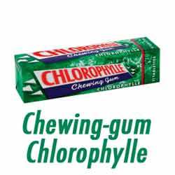 e-liquide bio chewing gum chlorophylle