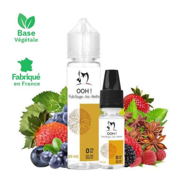 E-liquide Sans Propylene Glycol OOH!