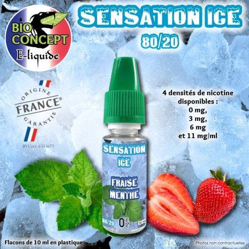 E-liquide Fraise Menthe