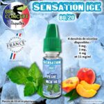 E-liquide Pêche Menthe Sensation Ice