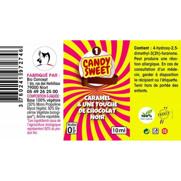 E-liquide Candy Sweet 1 -2