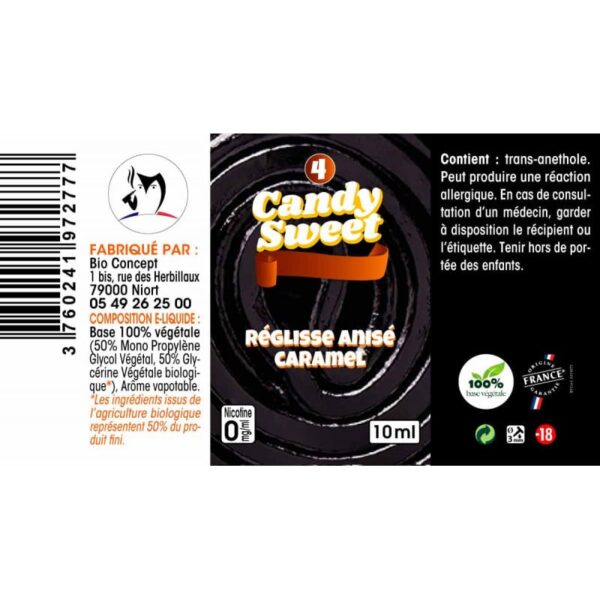 E-liquide Candy Sweet 4 -2