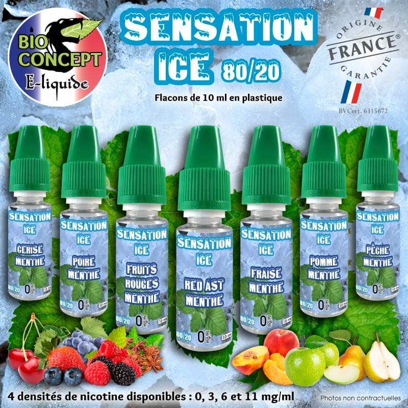 e-liquides Premium Sensation Ice