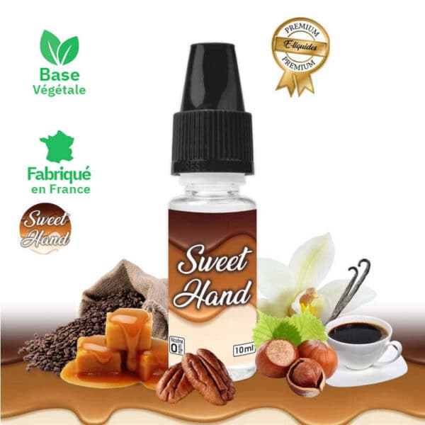 e-liquide sans propylène glycol sweet hand