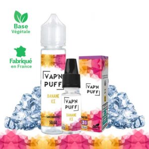 E-liquide Puff Gout Banane ice