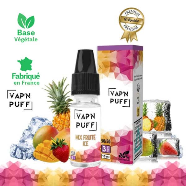 E-liquide Puff Gout Mix Fruité ice