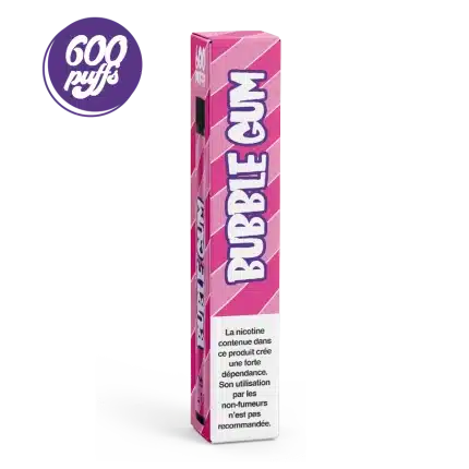 WPuff Bubble Gum - Liquideo - Puff saveur gourmande chewing gum