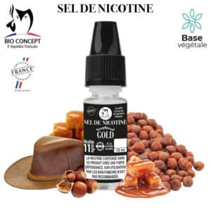 E-liquide GOLD au sel de Nicotine