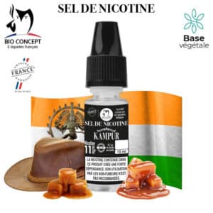 E-liquide KAMPUR au sel de Nicotine