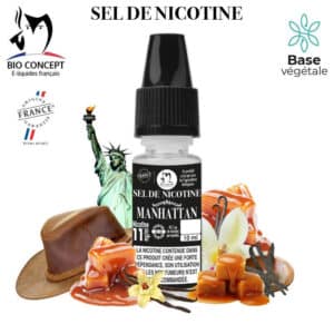 E-liquide MANHATTAN au sel de Nicotine