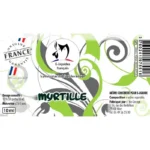 Arôme DIY myrtille Etiquette