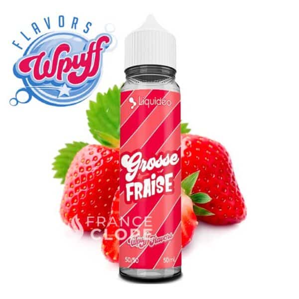e-liquide grosse fraise Wpuff flavors 50ml