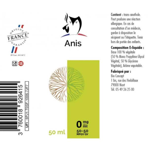 eliquide anis 50ml