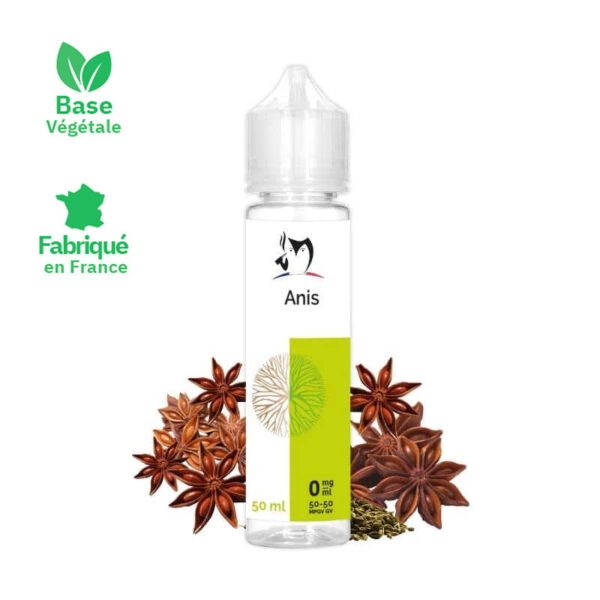eliquide anis 0mg 50ml