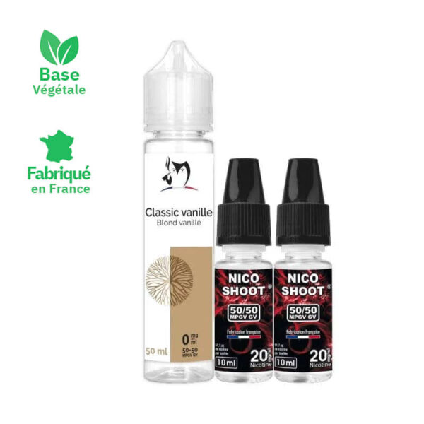 e-liquide Tabac blond vanille