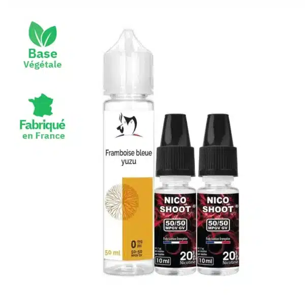 e-liquide-framboise-bleue et Yuzu
