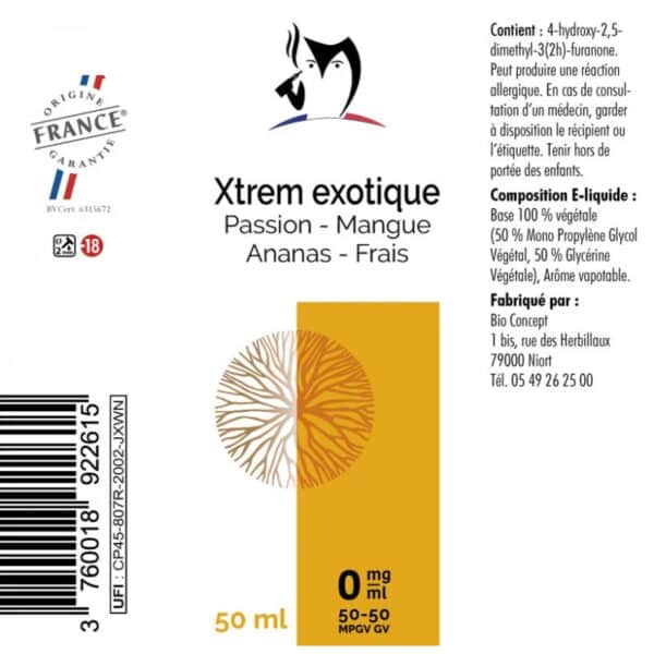 e-liquide xtrem exotique