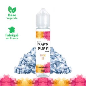 e-liquide peche ice vap-n puff 50ml