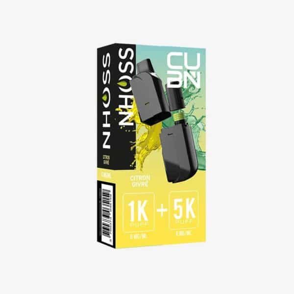 cartouche cubn citron-givre nhoss