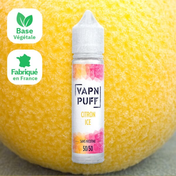 eliquide vap'n puff citron ice