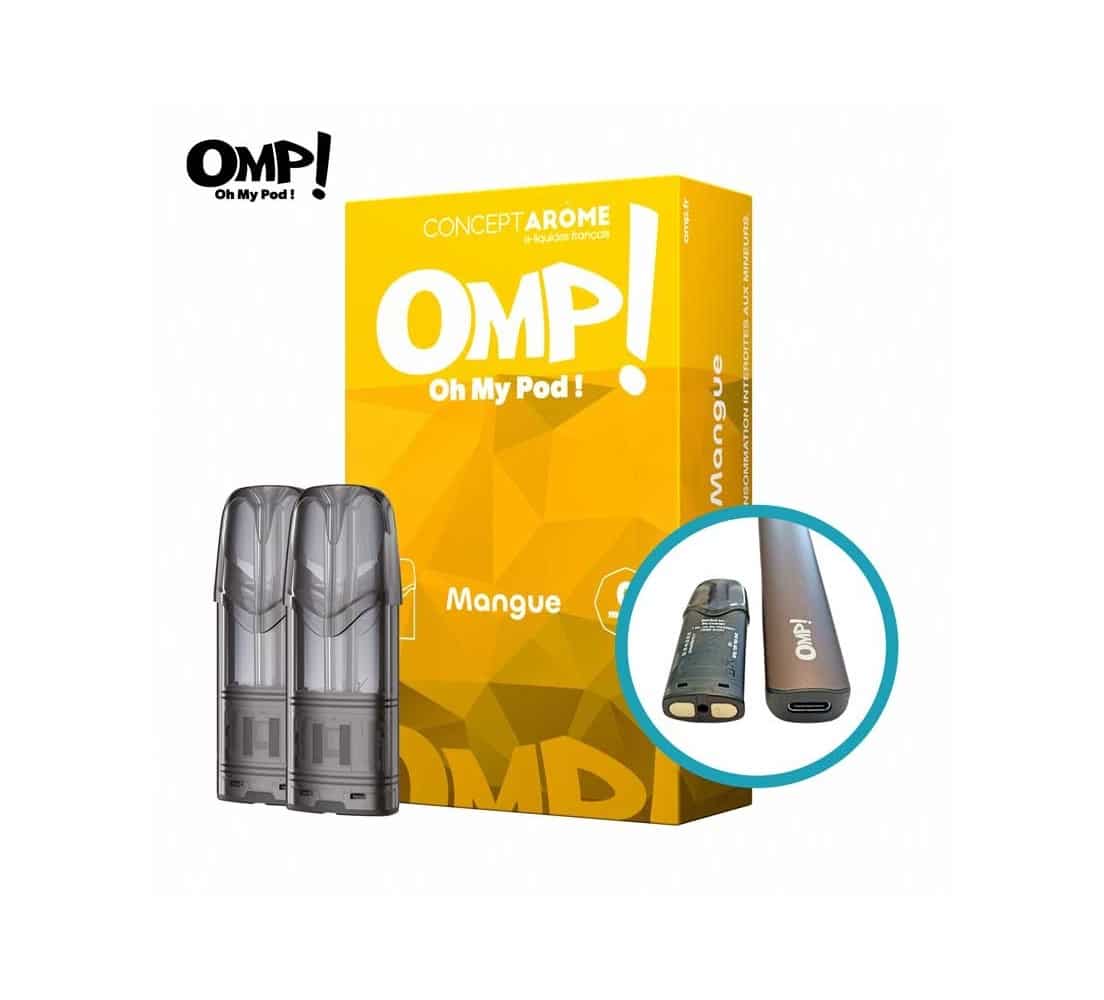 Pods OMP goût Mangue 2ML