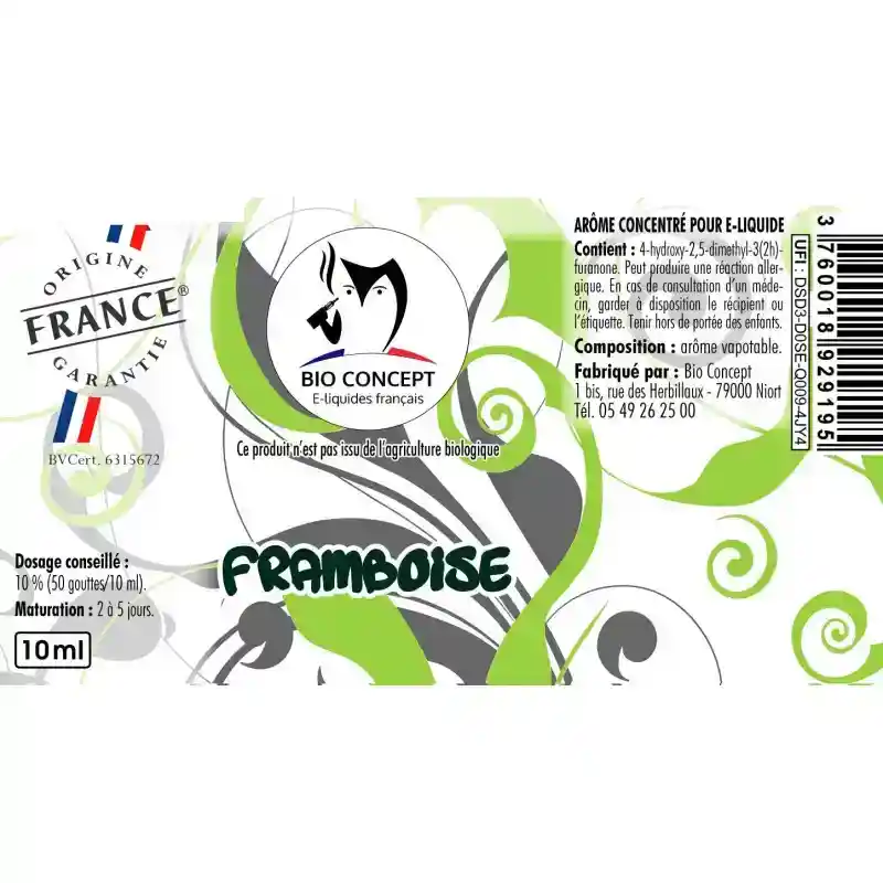 Arme DIY Framboise Arme naturel | France Clope