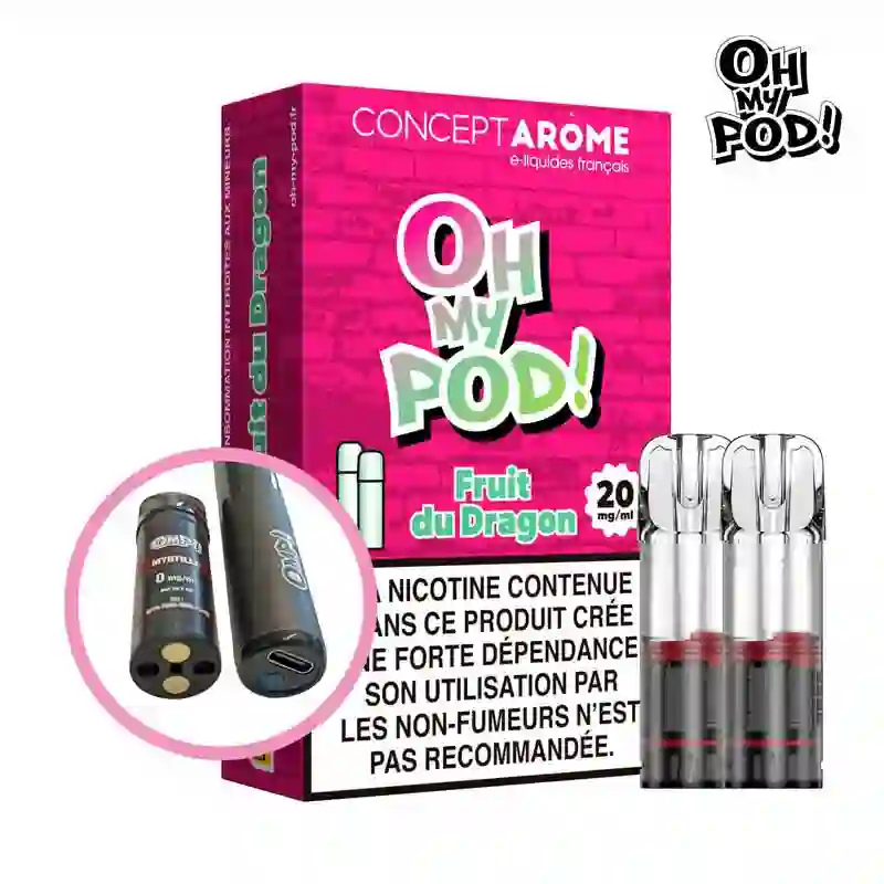 cartouches pré-remplies repuff smokeless fruit du dragon ma petite vape Courses and Tutorials in CapCut main image 1