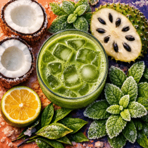 Recette DIY Matcha Polaire au Corossol