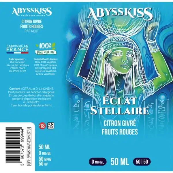 Eclat Stellaire Abysskiss 50ml Etiquette