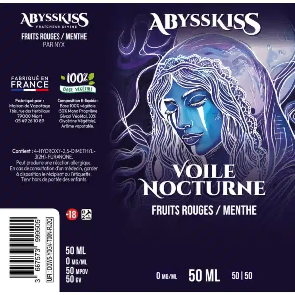 Voile Nocturne Abysskiss 50ml Etiquette