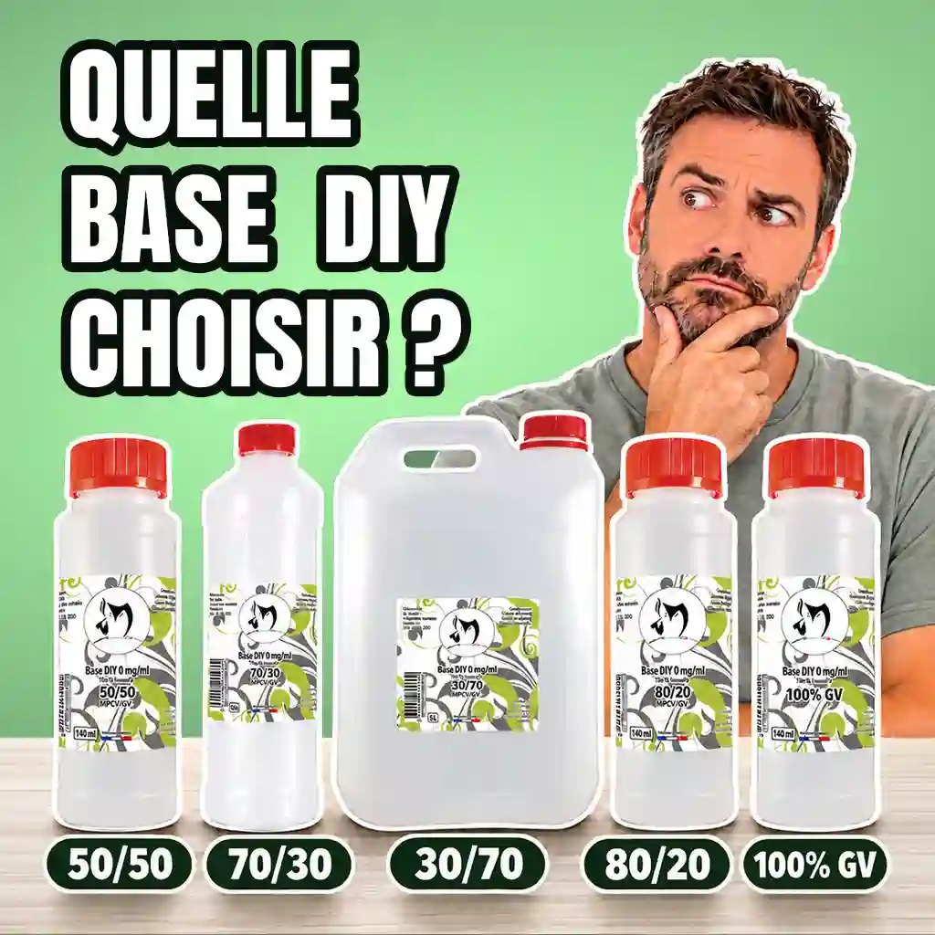 Quelle base DIY choisir ? Marques, formats et ratios comparés 2 quelle base diy choisir