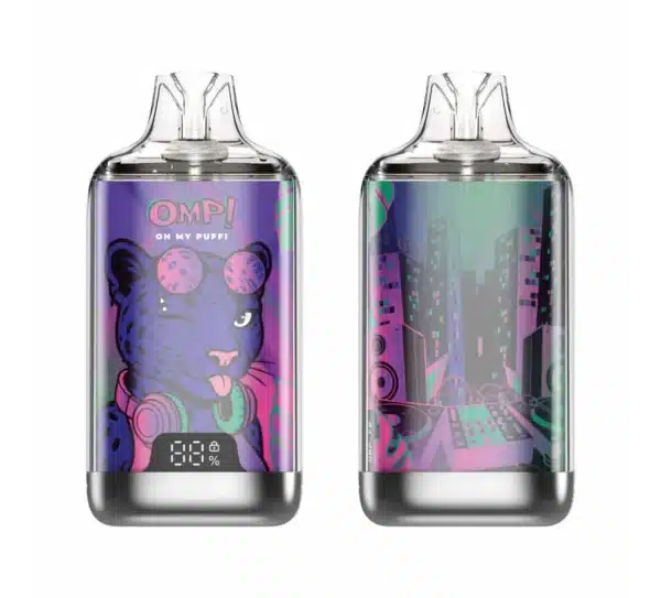 Batterie Oh My Puff Chloé écran LED et pod 10 ml